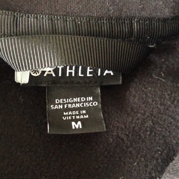 Athleta  zip front sweatshirt - Picture 3 of 5